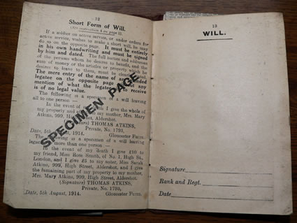 last will and testament