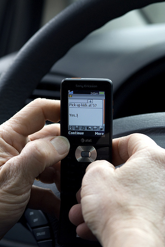 texting and driving
