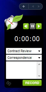 FreshBooks Vista Gadget Screenshot