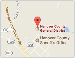 Hanover County General District Court for DUI