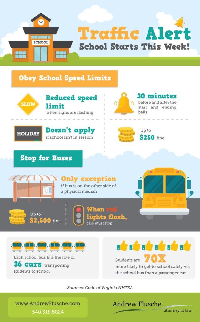 school zone infographic