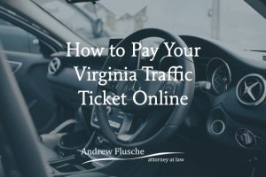 virginia traffic ticket