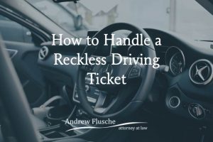 reckless driving ticket virginia