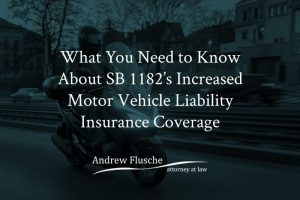 sb 1182 motor vehicle liability insurance coverage