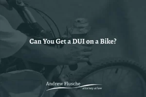 can you get a dui on a bike
