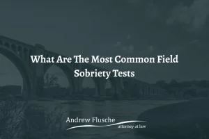 common field sobriety tests